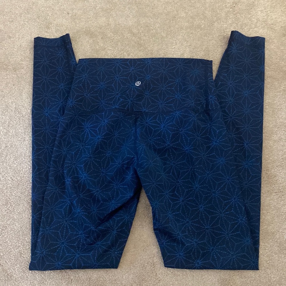 Lululemon Blue Print Legging